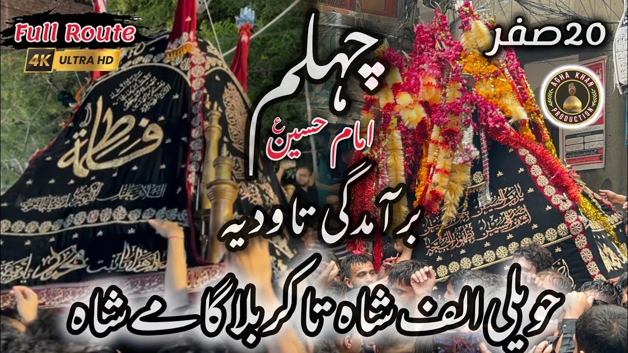 Markazi Taziyah(Baramdagi to Alvida)| 20 Safar 2025 | Haveli Alif shah to Karbala Gamy Shah #foryou 