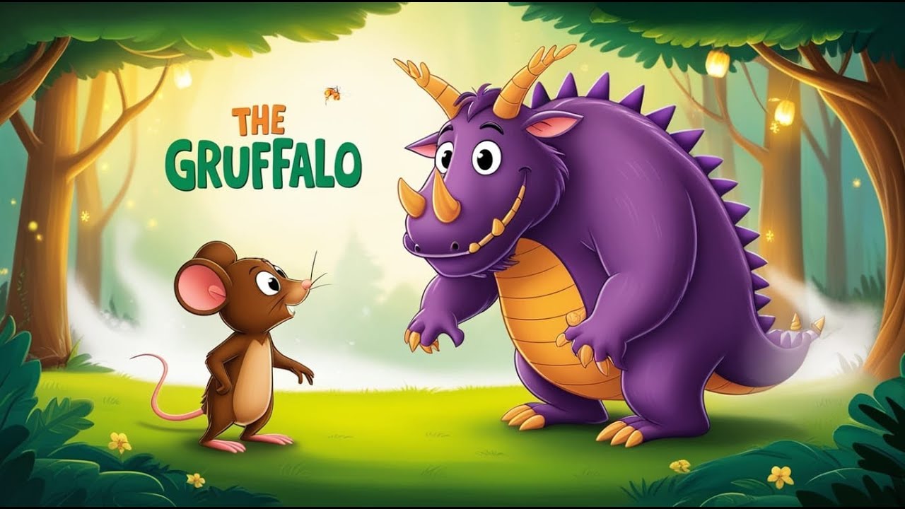 The Gruffalo !🐭🦉-Magical Story for Kids ✨