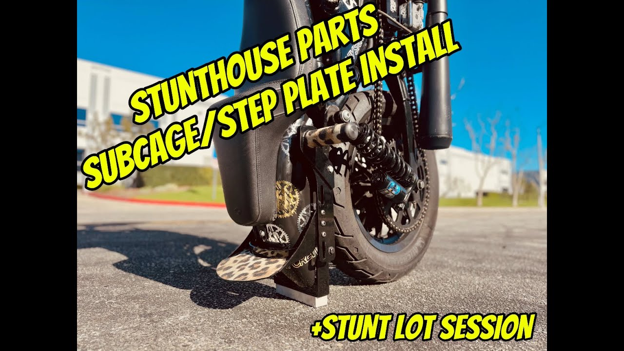 Установка каркаса/подножки для кабриолета Stunthouse Parts и работа на площадке - Видеоблог 37