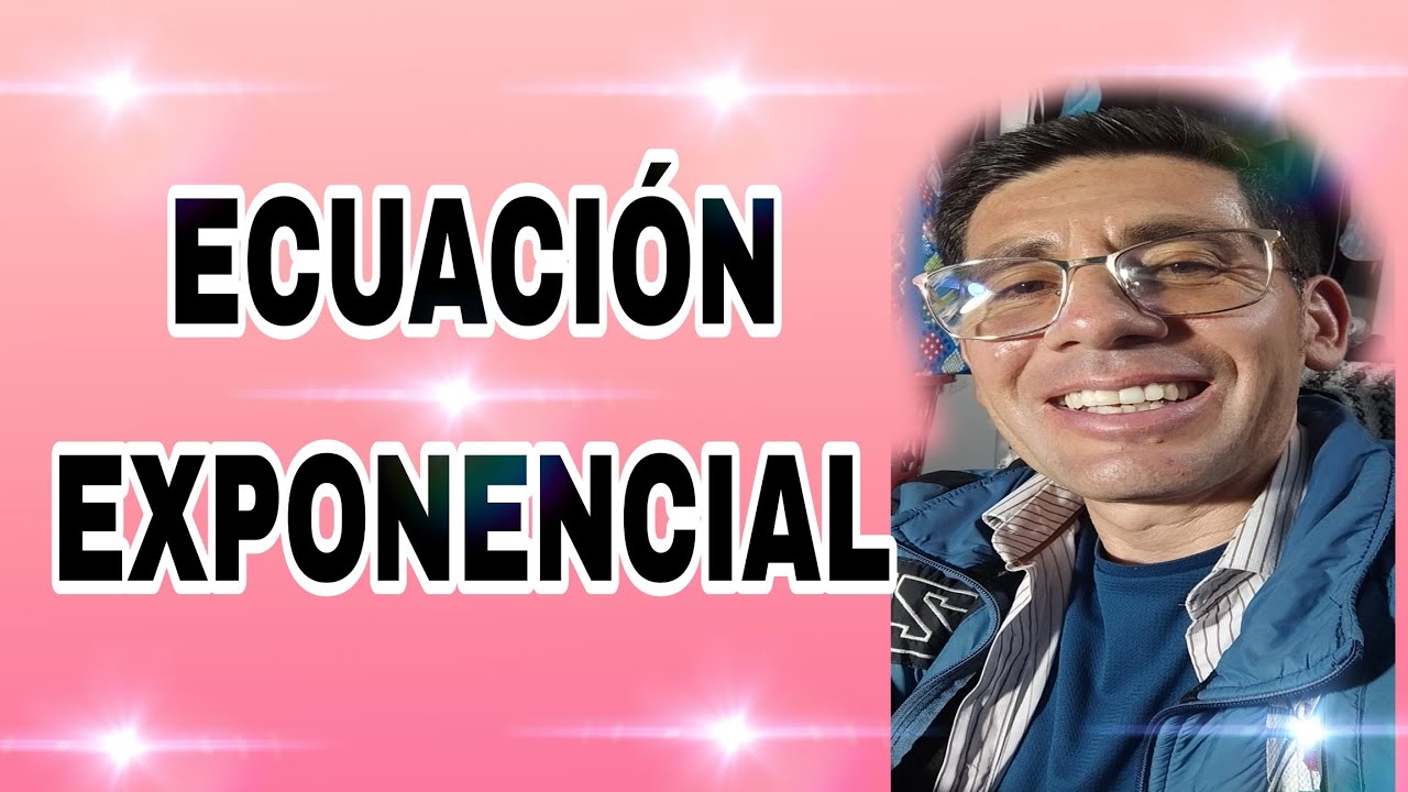 ECUACIÓN EXPONENCIAL #educación #matematicas #algebraicamente 