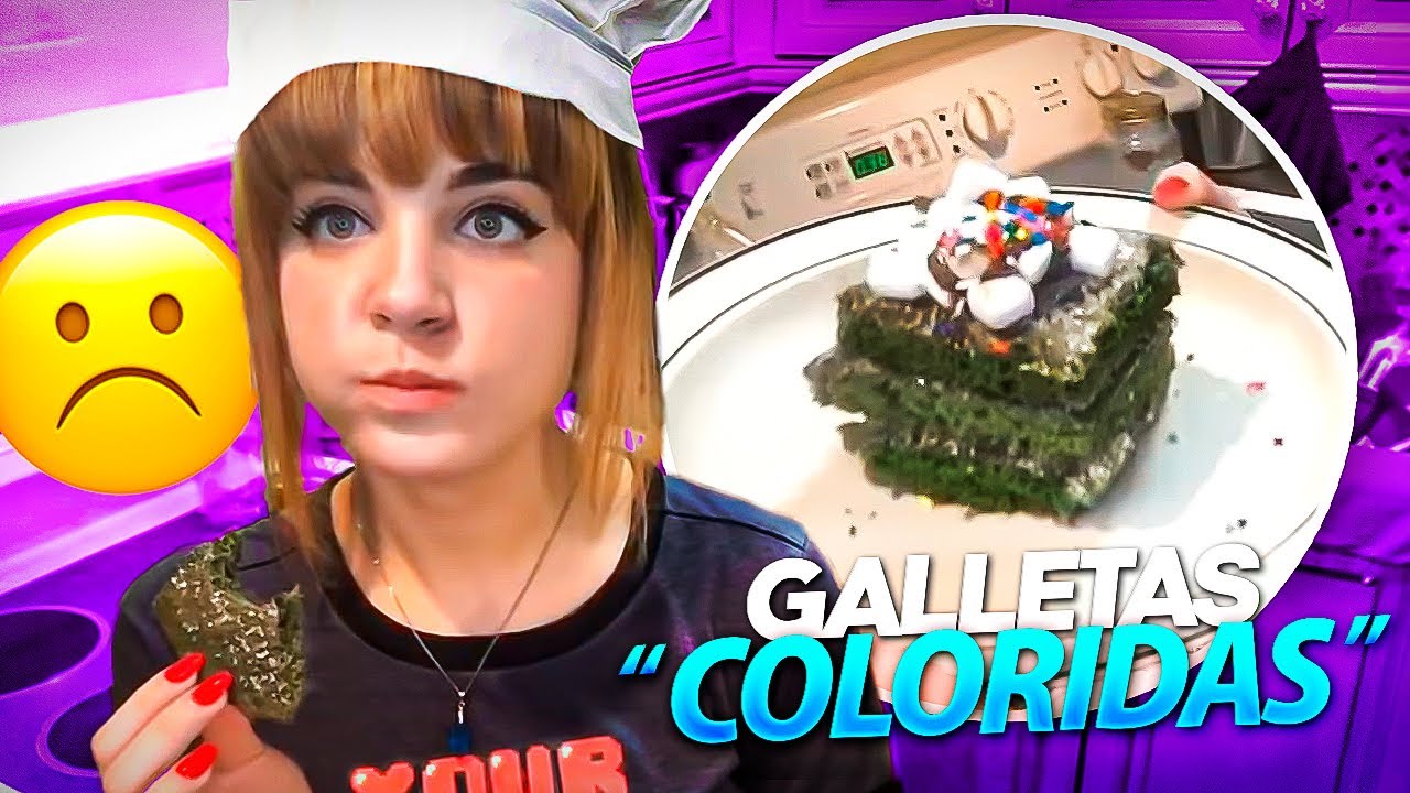 Galletas de   ̶c̶e̶m̶e̶n̶t̶o̶   colores 🍪 | Cocinando con Yuuki