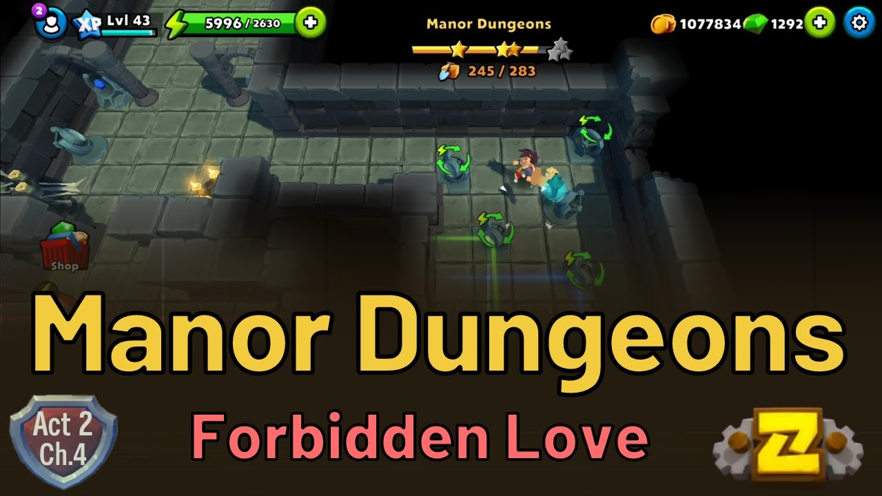 Manor Dungeons - #7 Forbidden Love Act 2 - Puzzle Adventure