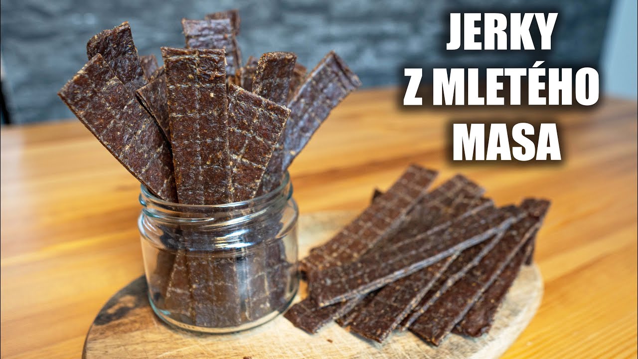 LEPŠÍ NEŽ JERKY?! VÝROBA JERKY Z MLETÉHO MASA