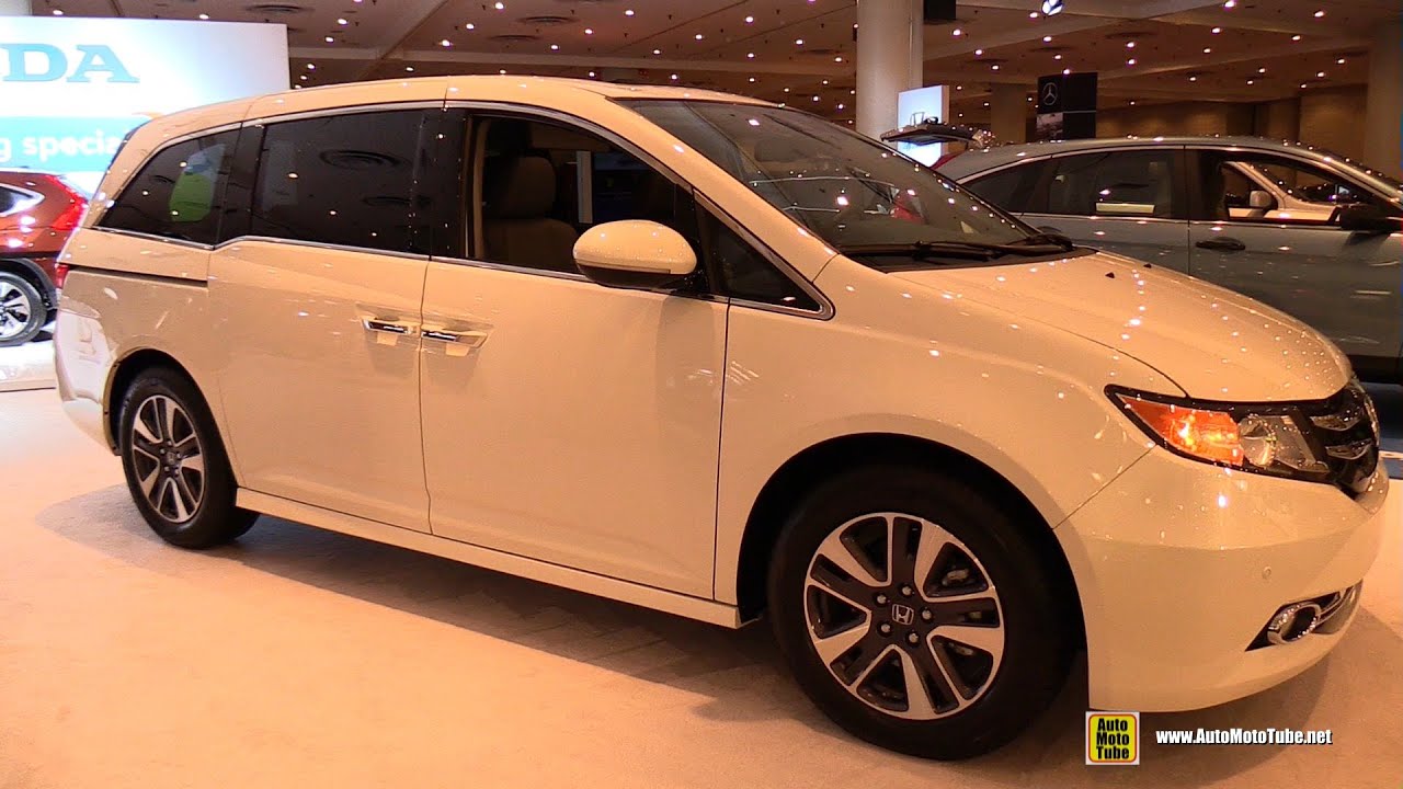 2015 Honda Odyssey Elite - Exterior and Interior Walkaround - 2015 New York Auto Show