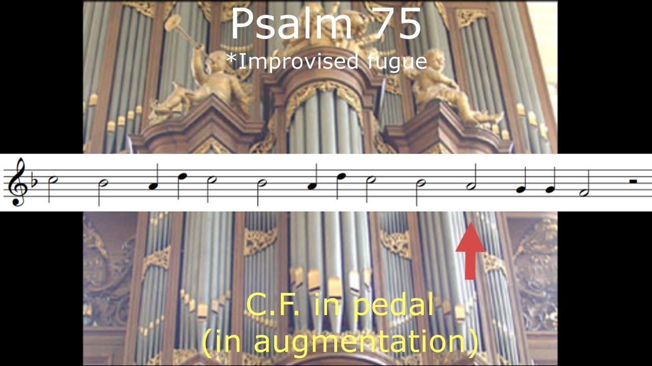 Sietze de Vries - Psalm 75 (choir + improvised fugue), CD Geneefse Psalmen II [ANALYSIS]