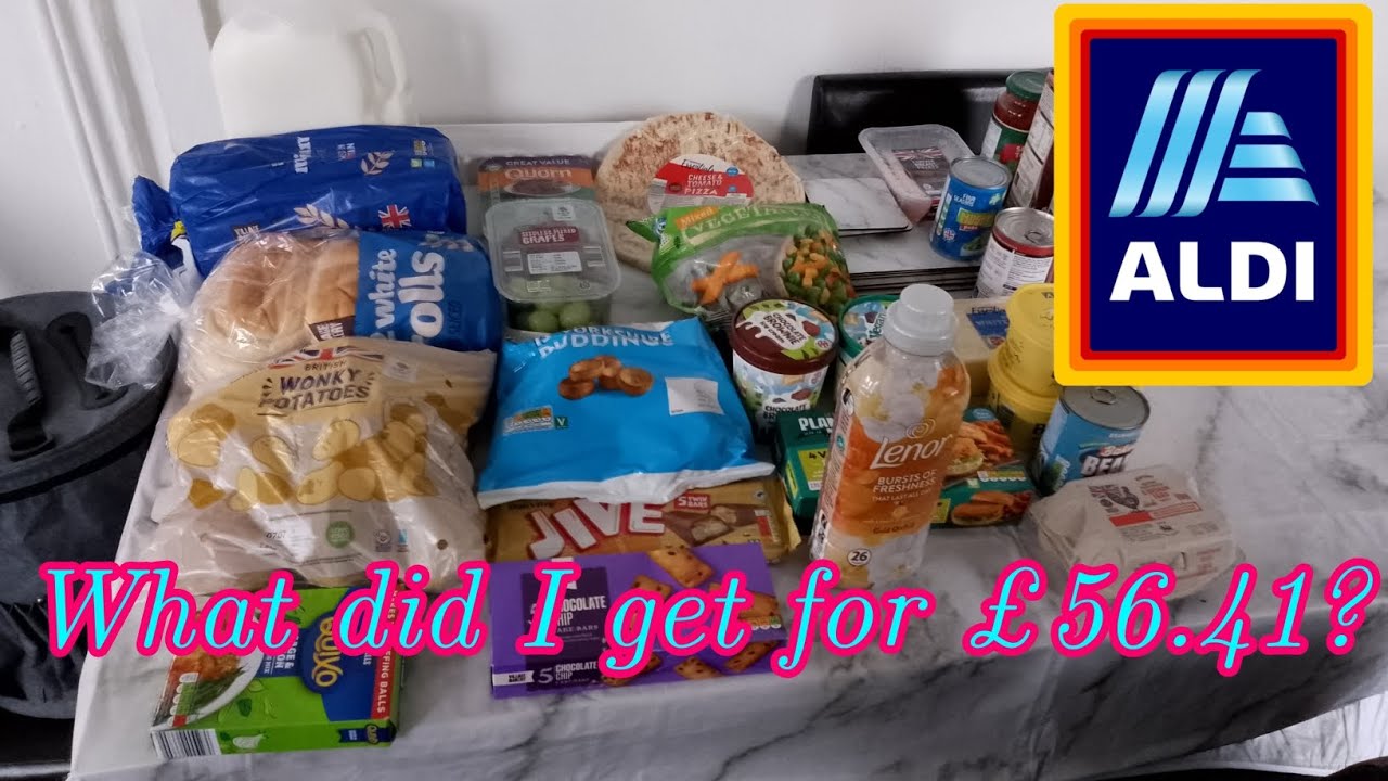 Aldi Shopping Haul. What did I get for my money this week?