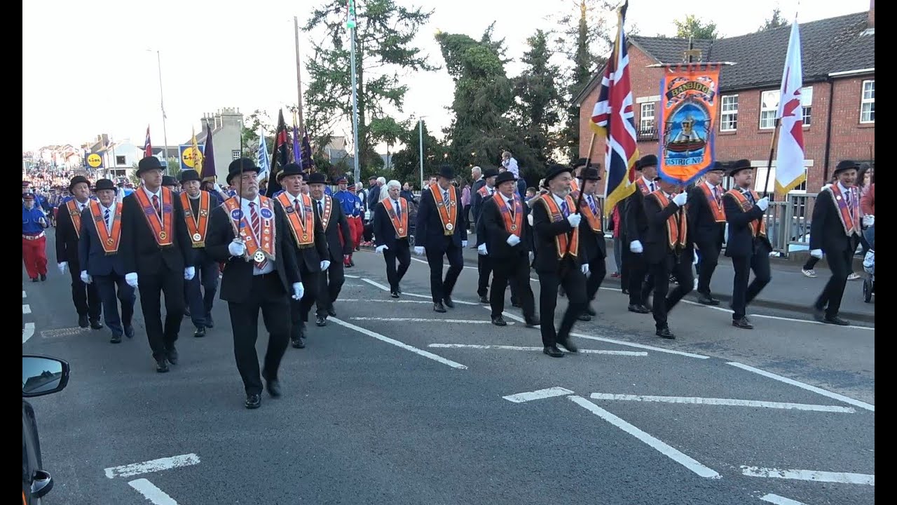 VE day 80th Anniversary Parade (Both Directions) Banbridge 8th May 2025