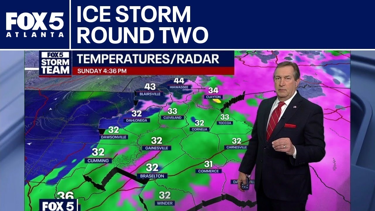 Winter storm brings ice, power outages