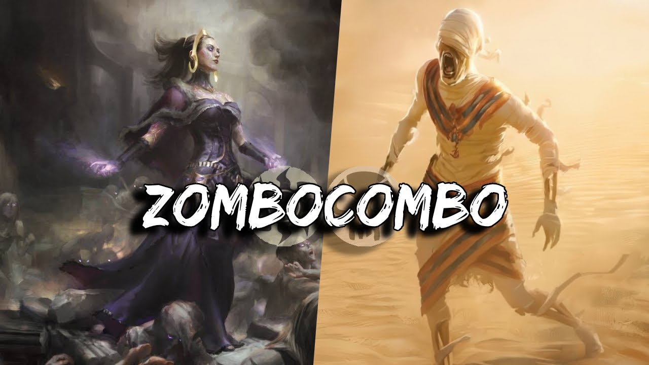 ZomboCombo - Zombie Tribal Aggro Combo in Historic - Mtg Magic Arena Deck Tech and Game Play