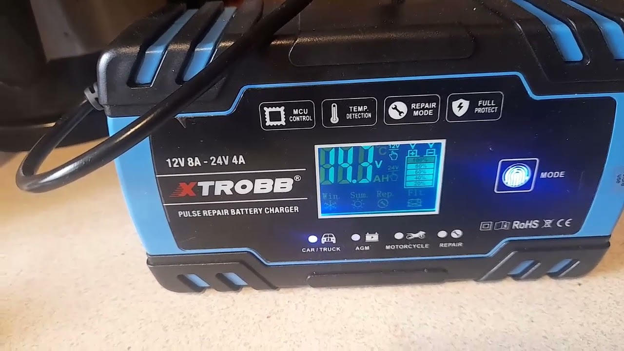 Prostownik Xtrobb 11162 ładowanie akumulatora