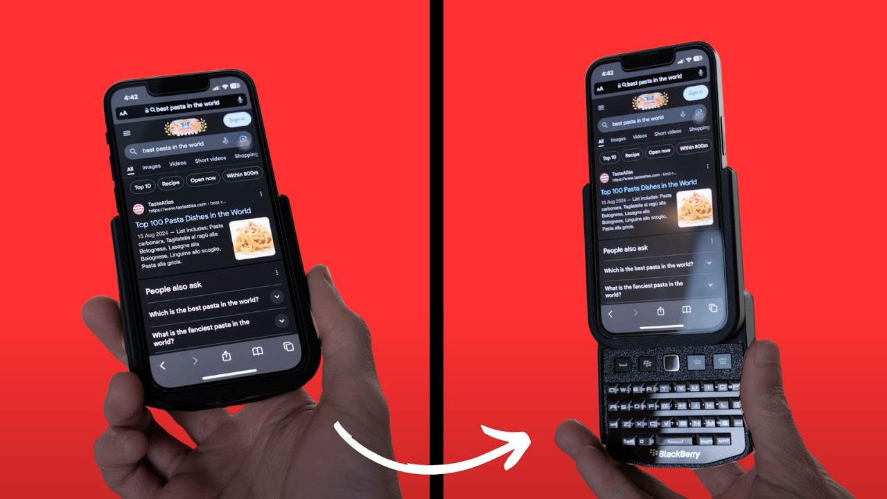 I Made a Sliding iPhone Keyboard