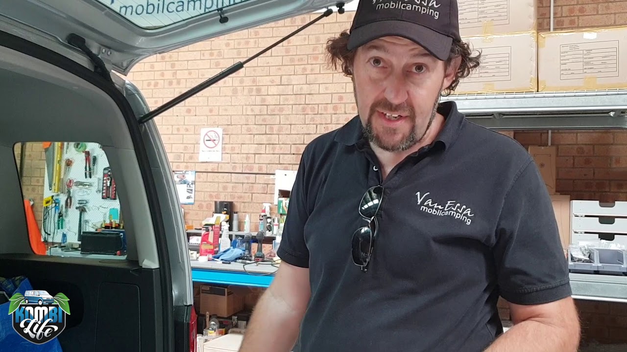 Tailgate Latch operation for Volkswagen Caddy