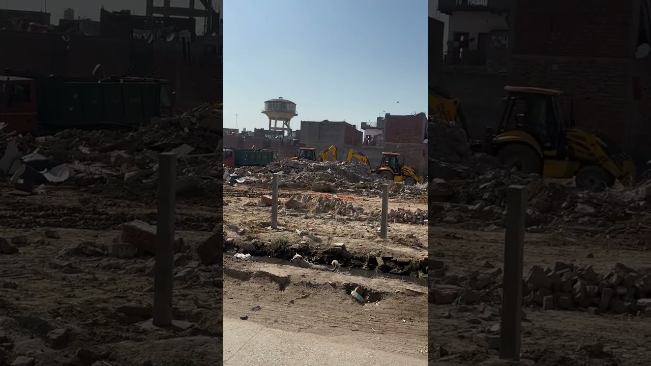 Ghaziabad Bulldozer Action Sudamapuri Today 