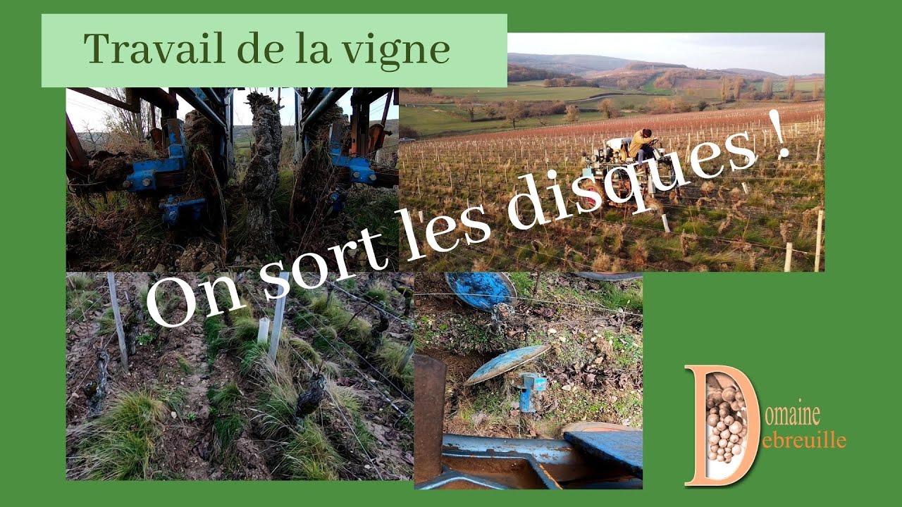 Travail sol en automne // Débutage // Utilisation des disques