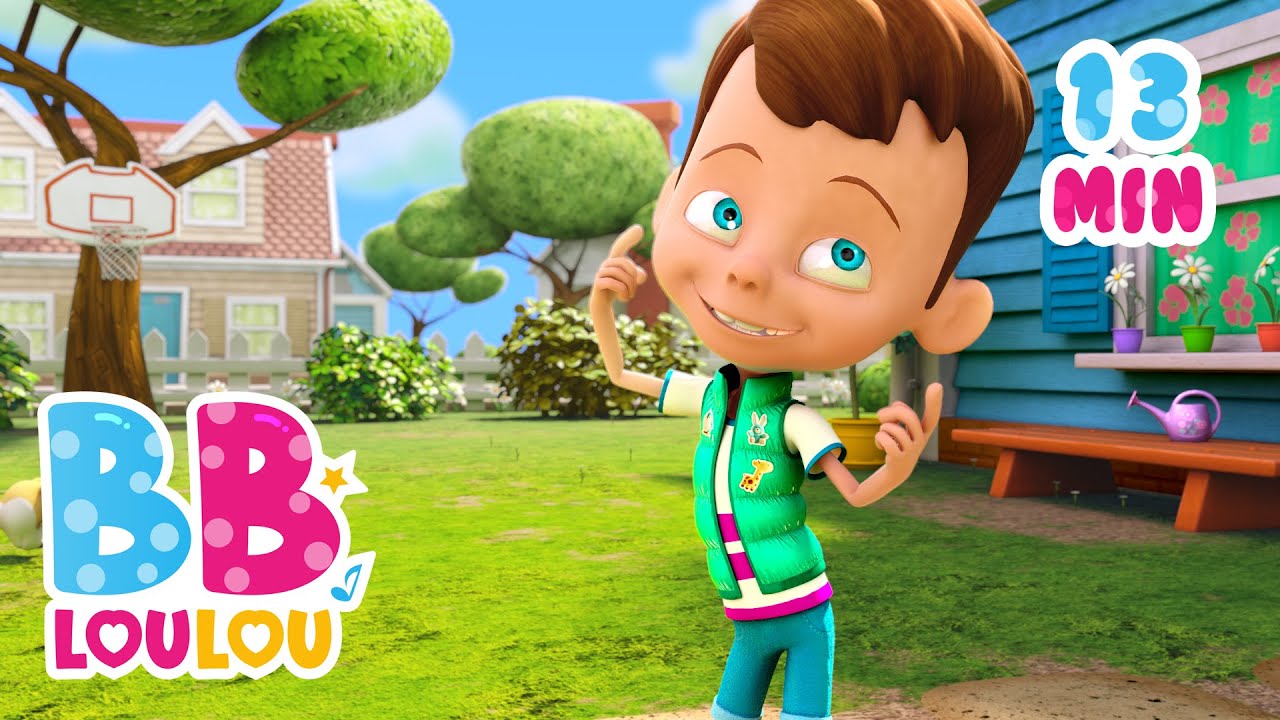 Tête, Epaules, Genoux et Pieds - Chansons à gestes pour bébé |  BB LouLou