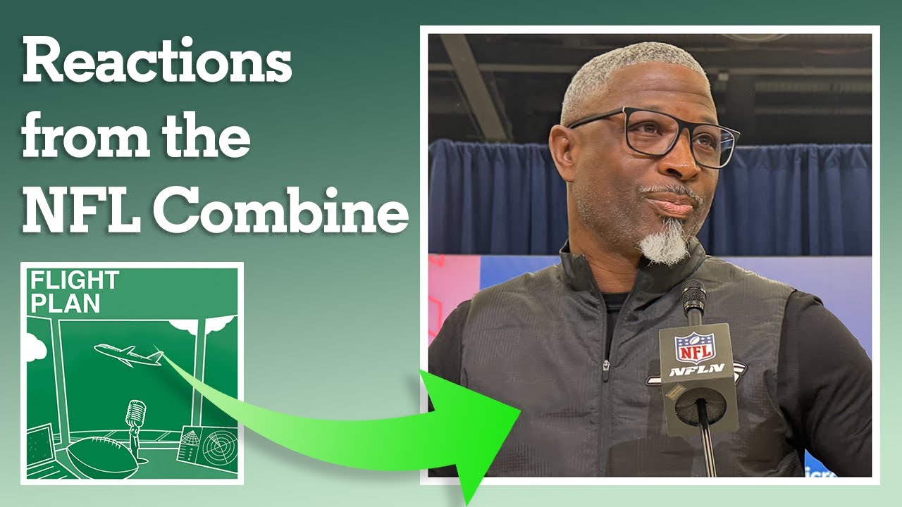 Aaron Glenn and Darren Mougey speak at NFL Combine