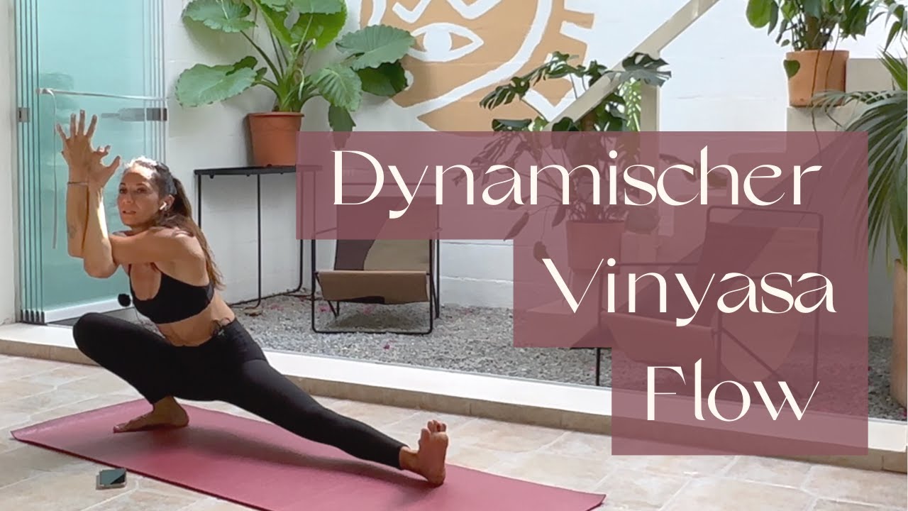 35 min Dynamischer Vinyasa Flow ☀ Stefanie Jacoba ☀ auf Deutsch