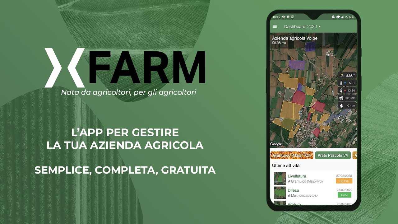 Benvenuto in xFarm - Scopri l'app per l'agricoltura