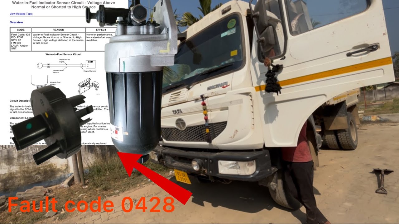 Tata bs6 0428 /2482 fault code problem solve