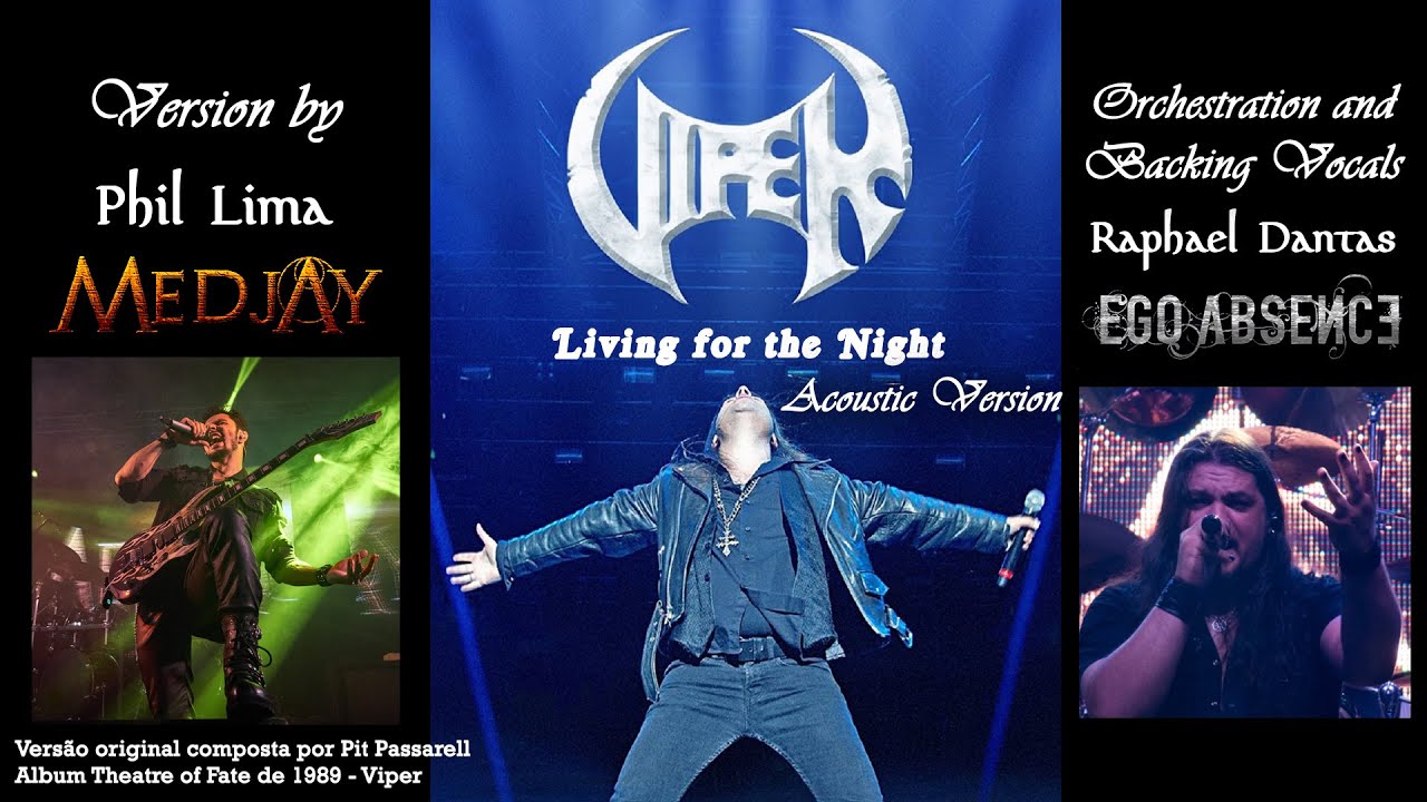 Living For The Night (Viper) - Acoustic Version by Phil Lima and Raphael Dantas