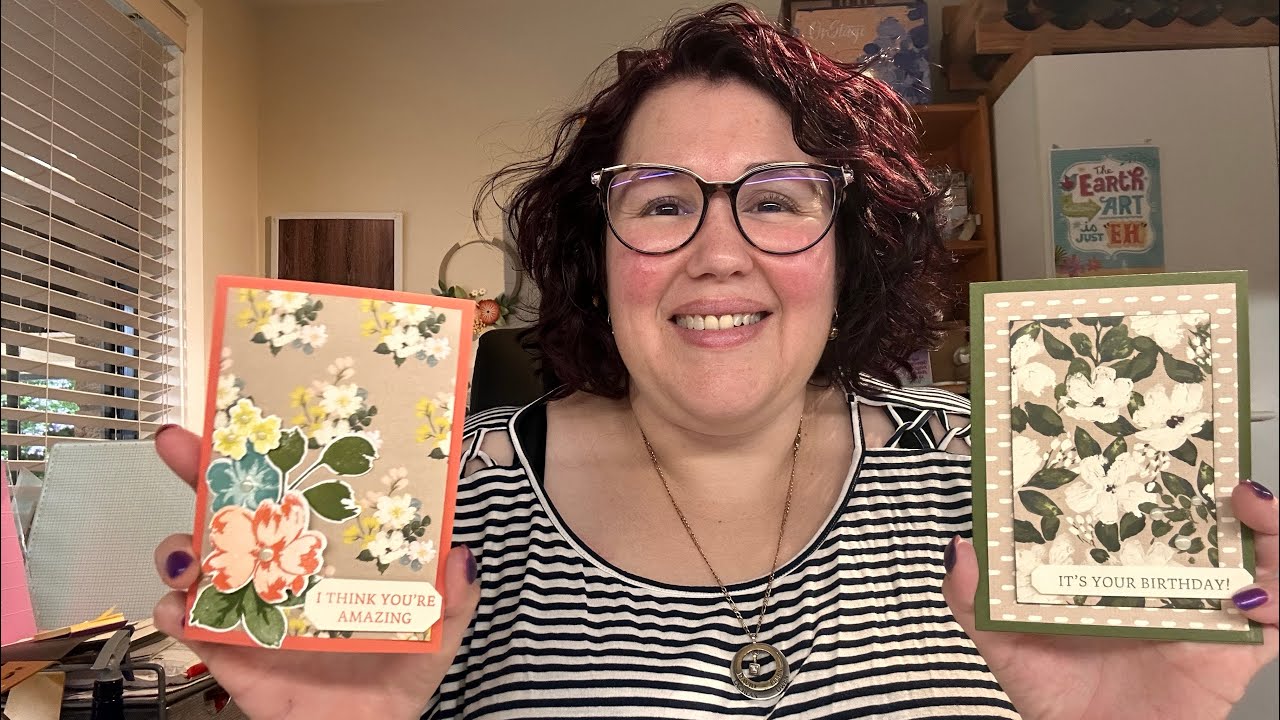 Stampin’ Up! Brushed with Beauty, Petals of Beauty & Words Of Beauty Cards 