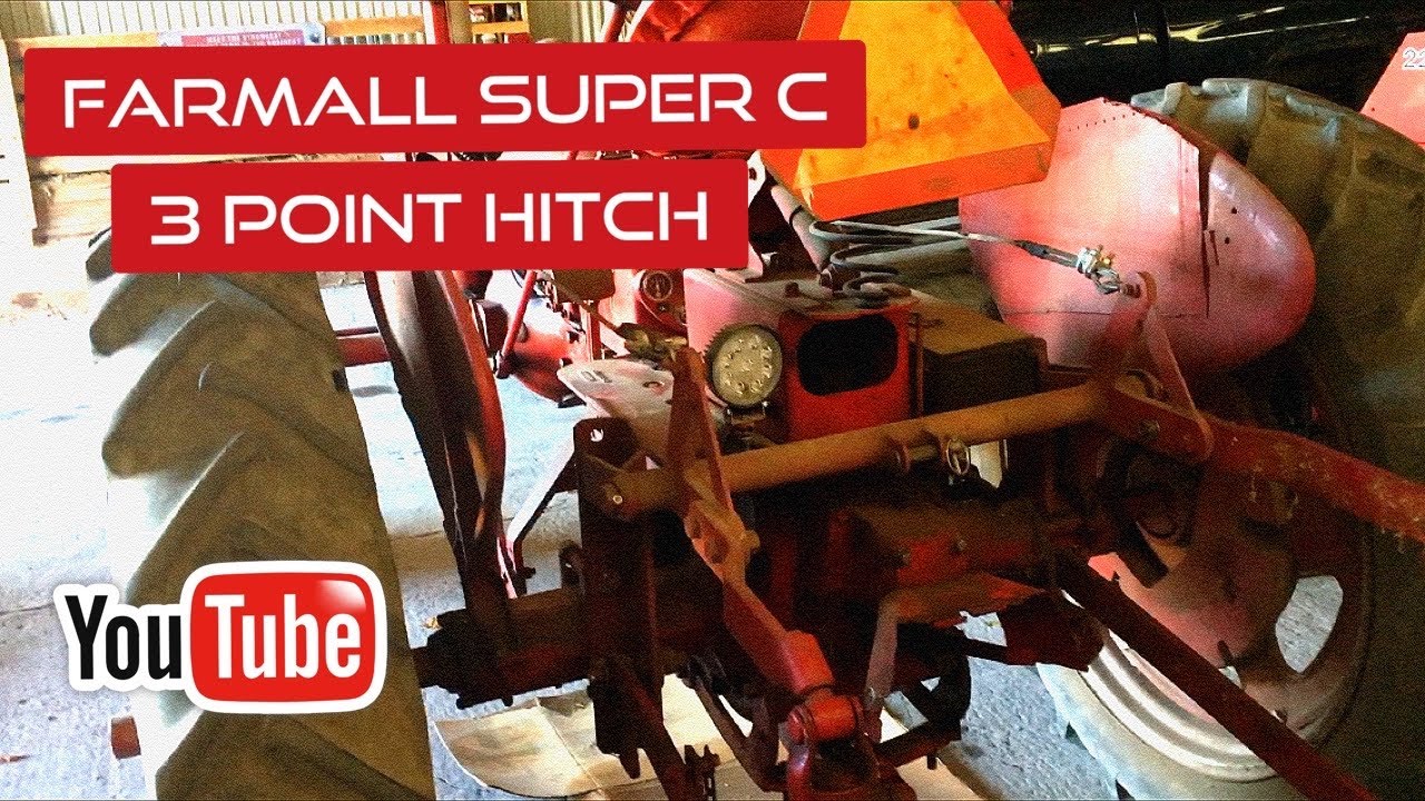 Трехточечная навеска Farmall Super C
