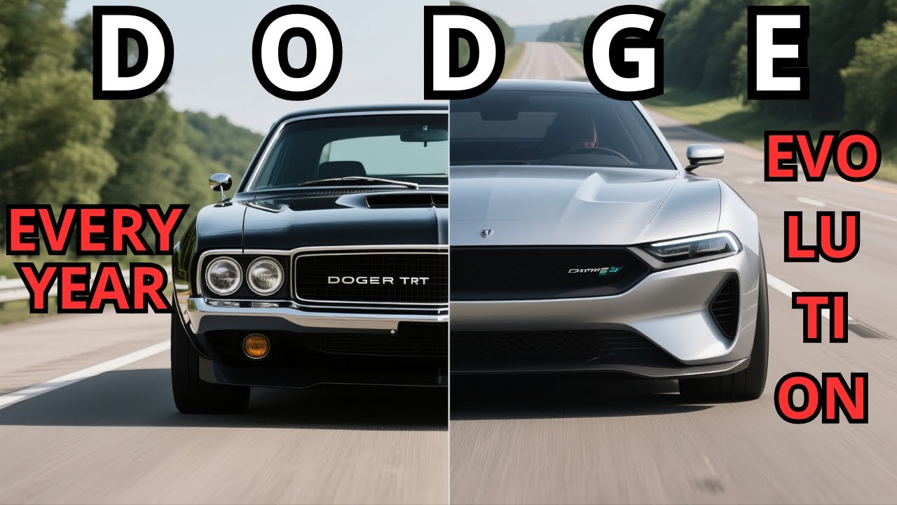 Dodge: The Evolution of an Icon (Every Model from 1914 to 2025)
