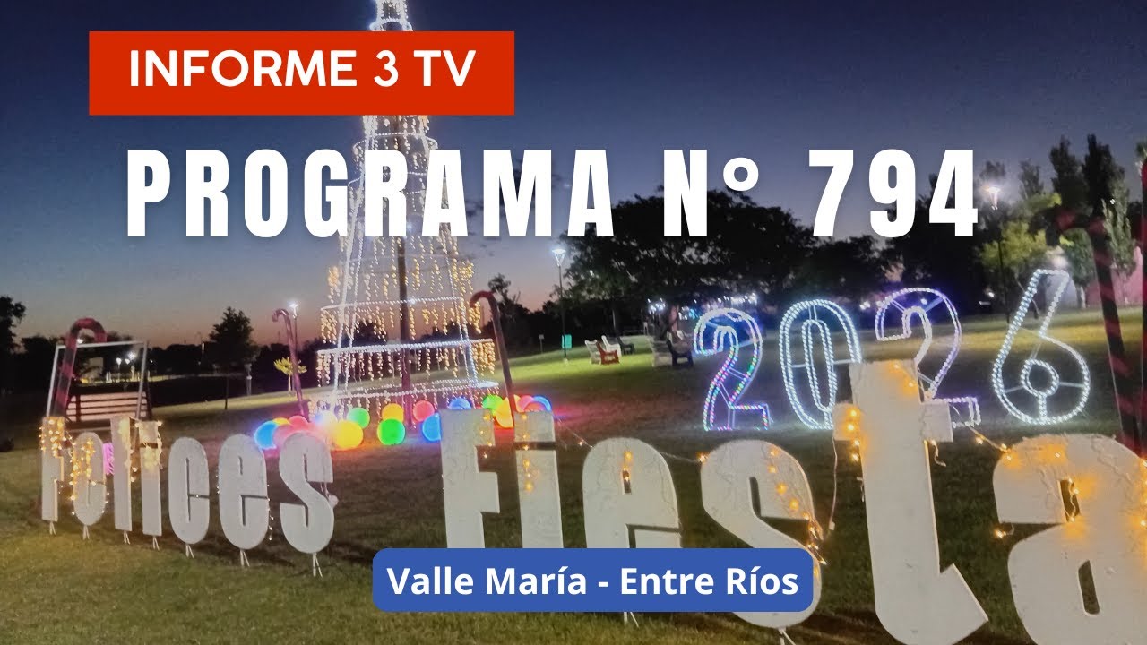 Programa Nº 794 - Informe 3 tv