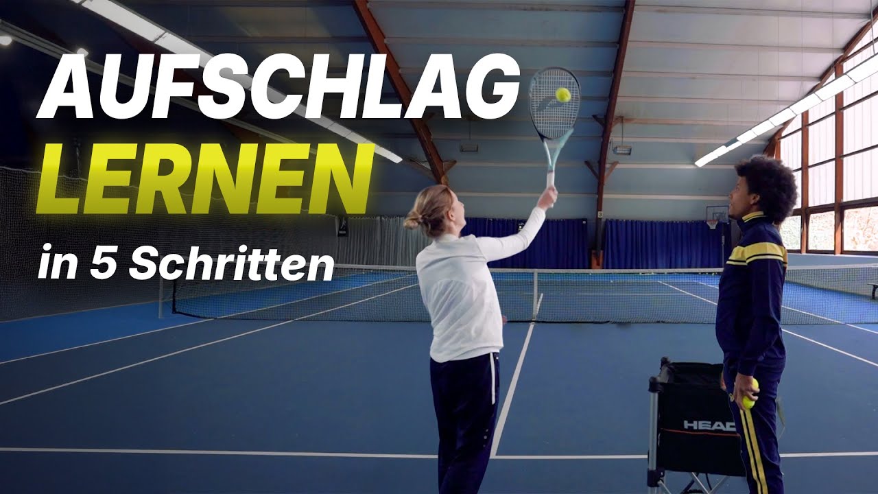 Tennis Aufschlag für Anfänger | Ballwurf & Treffpunkt meistern