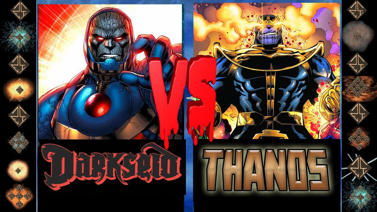 Darkseid (DC Comics) vs Thanos (Marvel Comics)  - Ultimate Mugen Fight 2016
