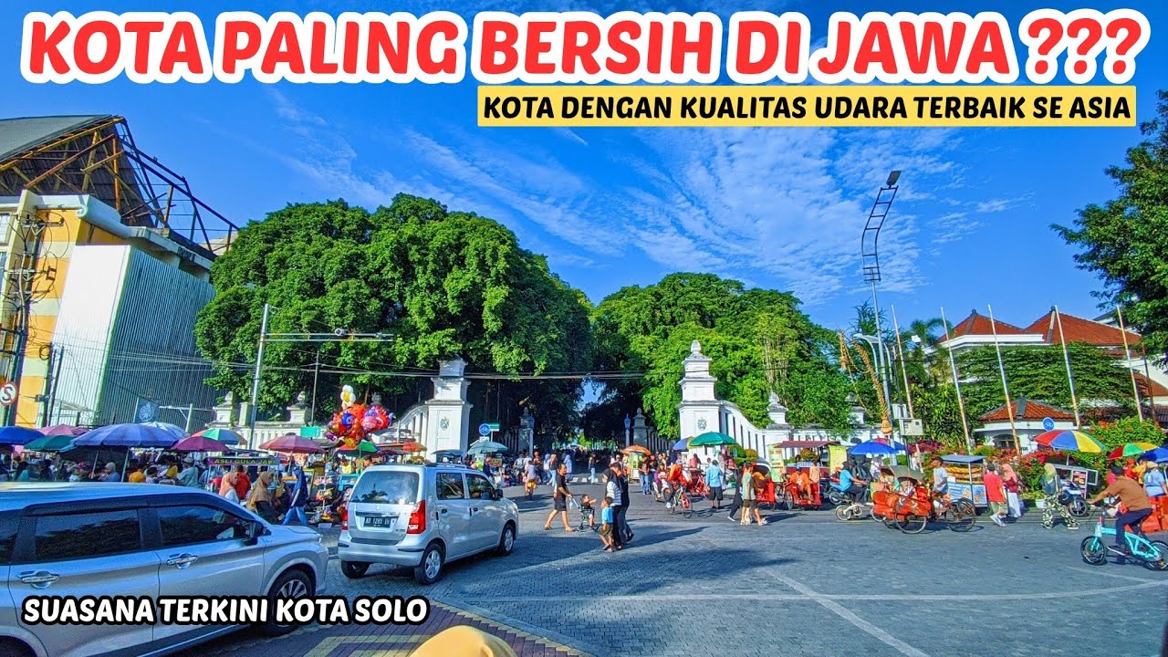 Menikmati Suasana Car Free Day di Kota Surakarta ‼️ Kota Terbersih di Jawa Tengah ❓