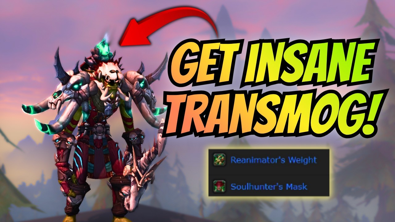 Unlock These INSANE Shoulders FAST - WoW Transmog