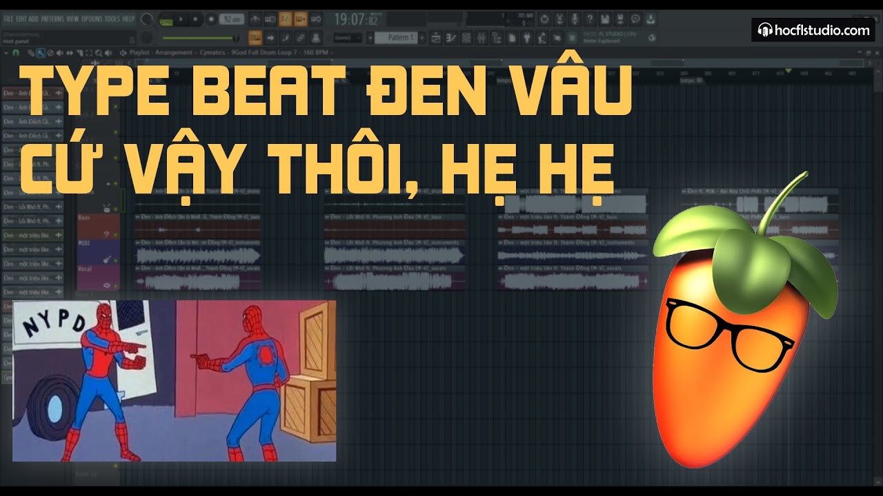 Phân tích Type Beat Đen Vâu | Học FL Studio cơ bản