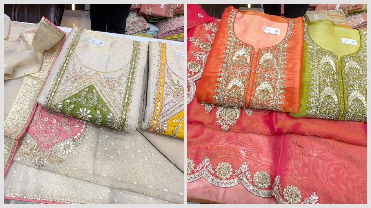 Original ✅ Party Wear Suits 🔥🔥 Single Available✅ wholesale market in Chandni Chowk