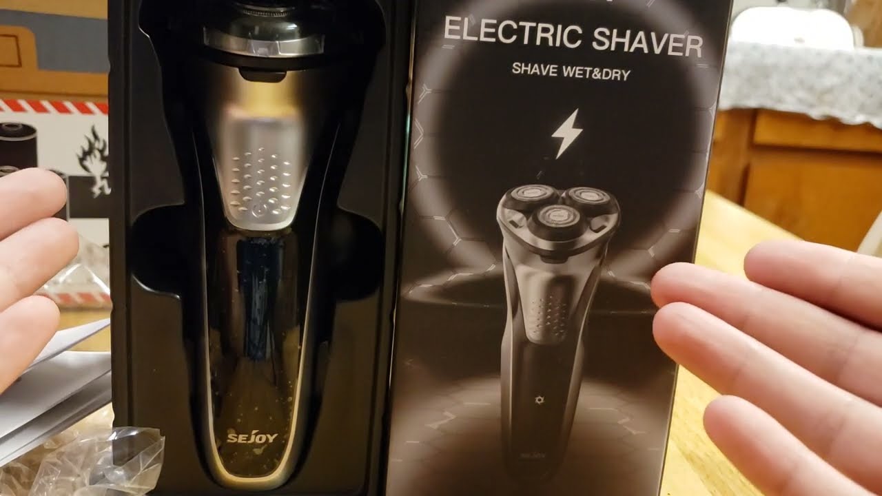 Unboxing: Sejoy Men Electric Razor Shaver