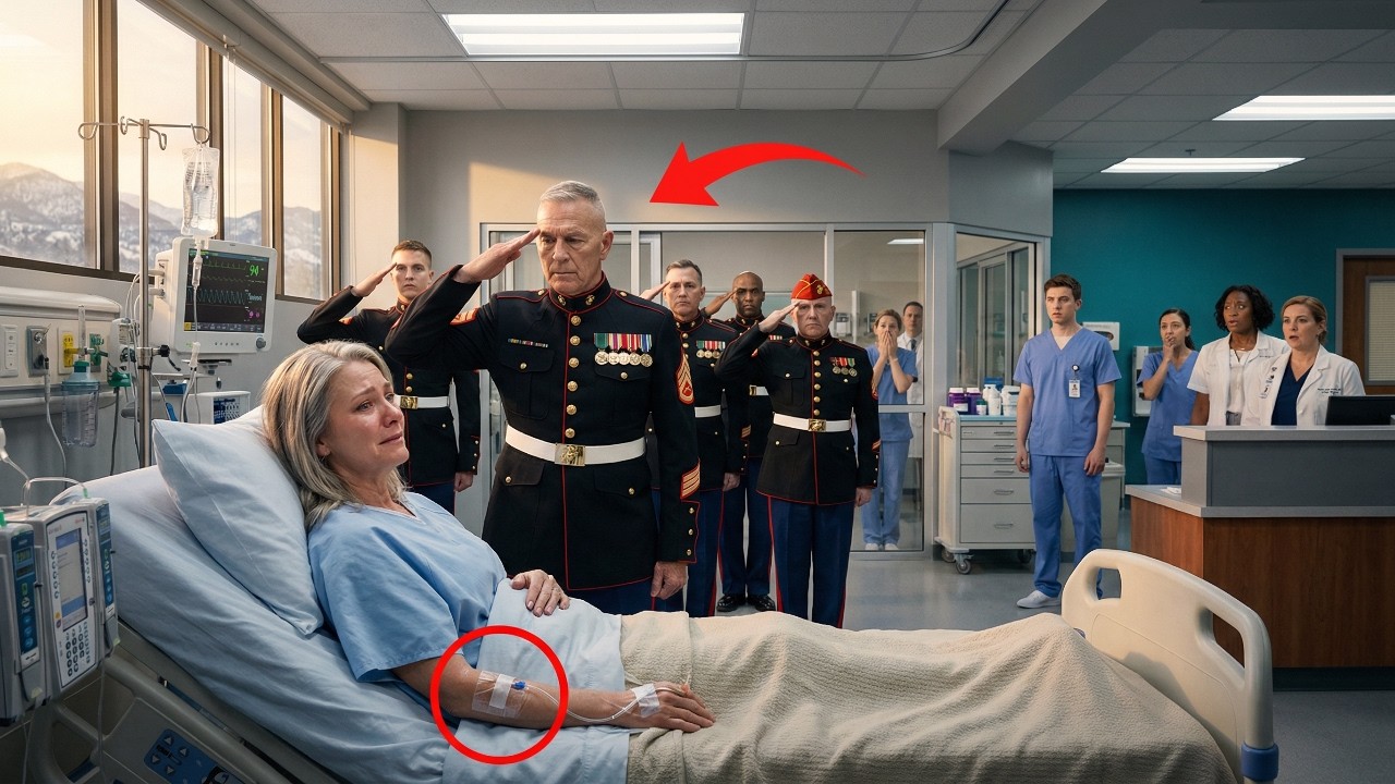 The ICU Nurse Nobody Noticed — Until Marines Stormed In and Saluted 'Staff Sergeant Ma'am'
