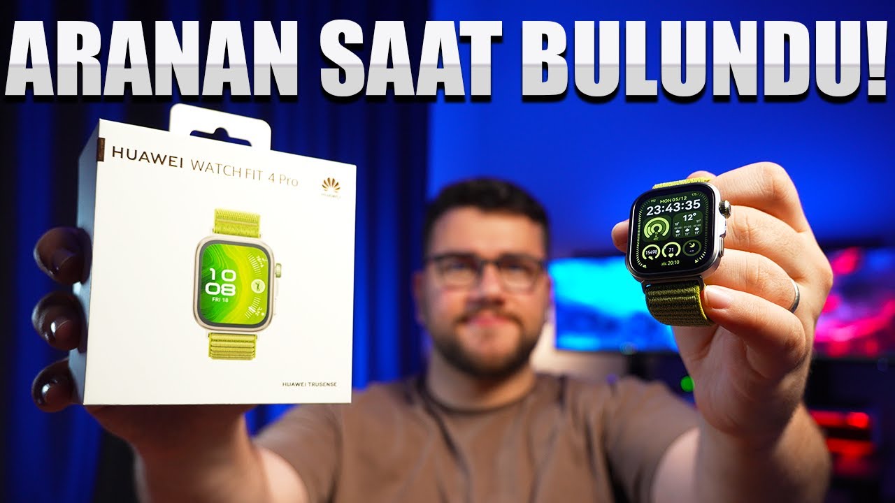 Ekosistem fark etmeksizin çok iddialı! Huawei Watch Fit 4 Pro inceleme