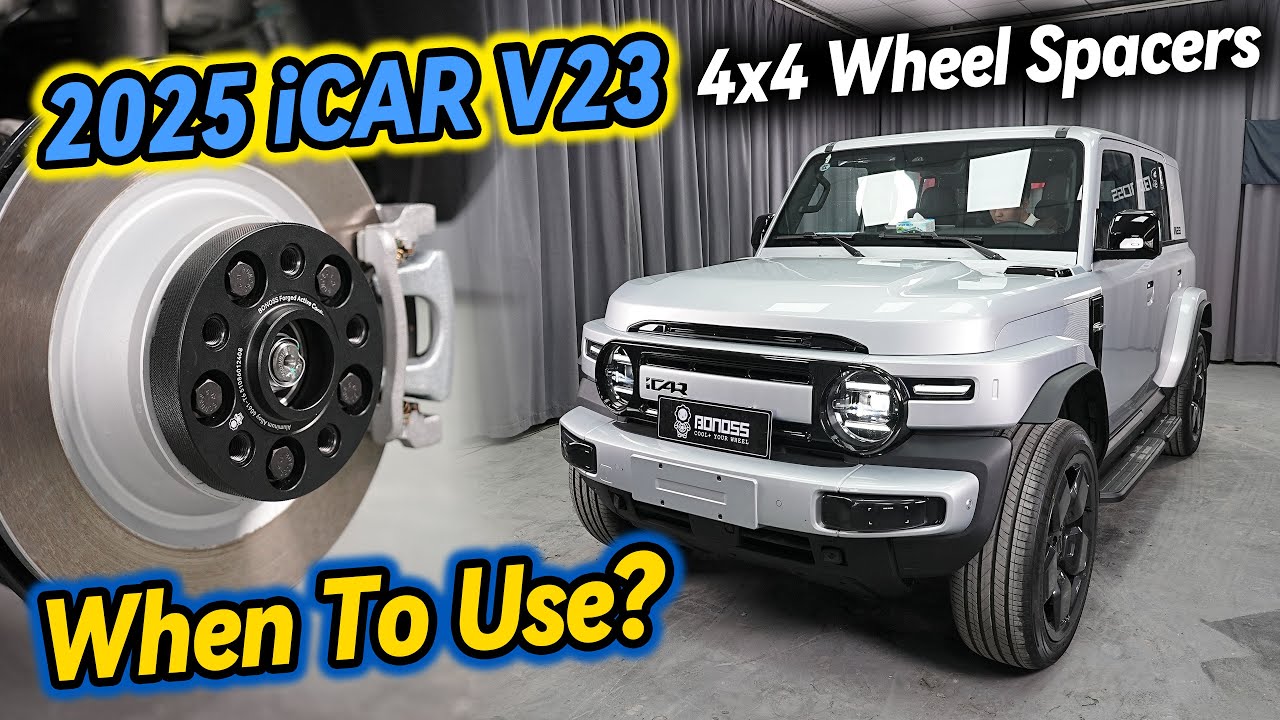 When to Use 4x4 Wheel Spacers on Your 2025 Chery iCAR V23? - BONOSS Off Road Parts