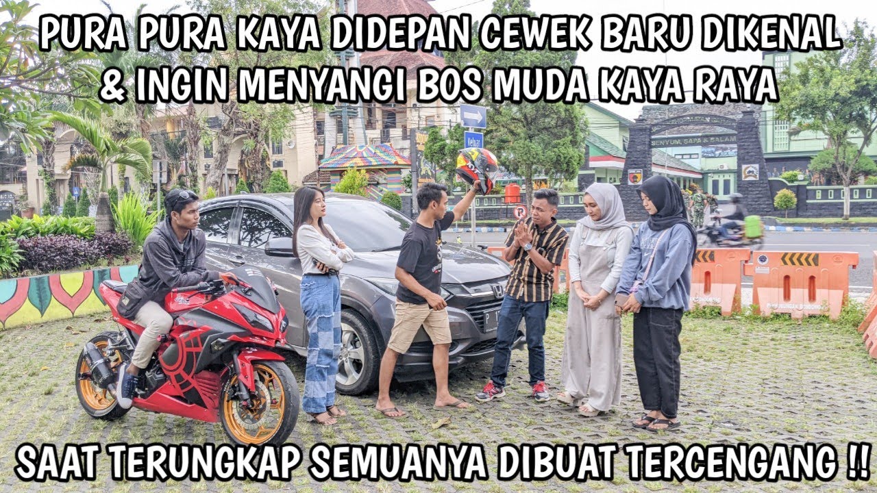 PURA2 KAYA DIDEPAN CEWEK BARU DIKENAL & INGIN MENYAINGI BOS MUDA KAYA RAYA, SAAT TAU DIA TERCENGANG!