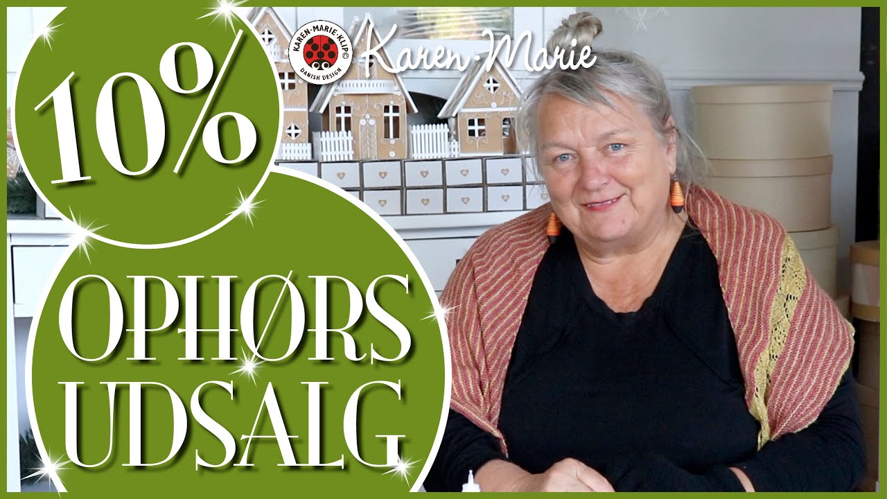 ❤️ Ophørsudsalg - 10% PÅ ALT hos Karen-Marie Klip & Papir