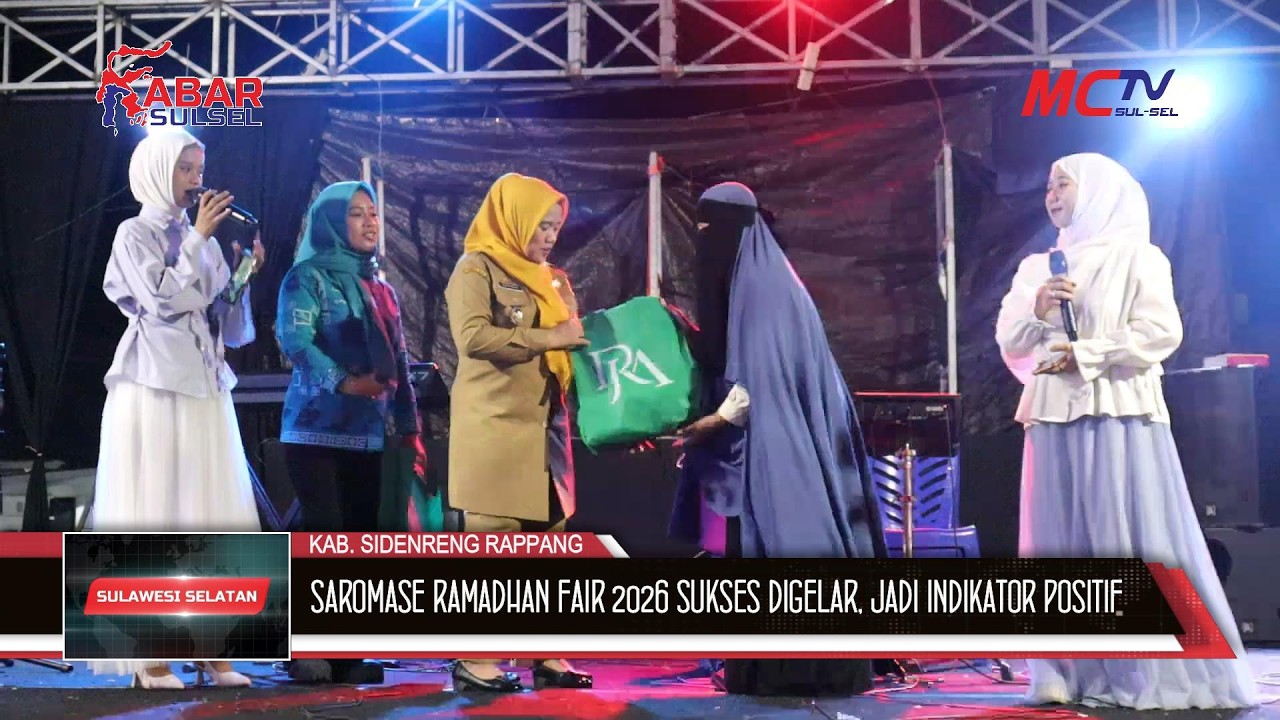 SAROMASE RAMADHAN FAIR 2026 SUKSES DIGELAR, JADI INDIKATOR POSITIF EKONOMI SIDRAP