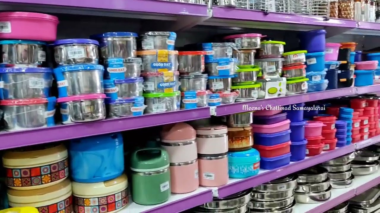 Mithran Stores Kitchen Utensils || Oil Containers || Lunch Box Collection's | Kitchen Tools