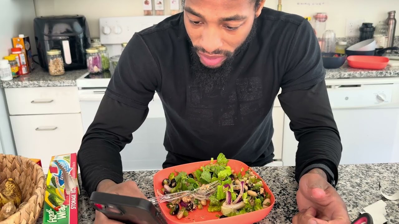 I made a salad 