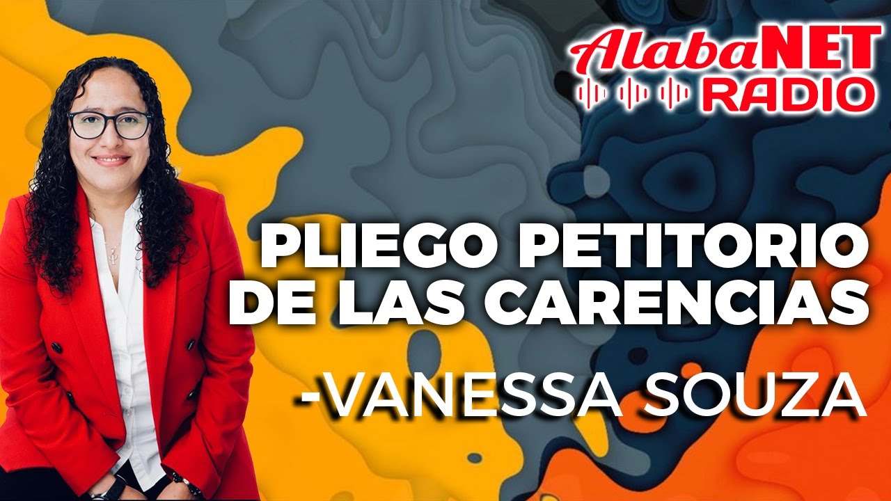 Pliego petitorio de las carencias