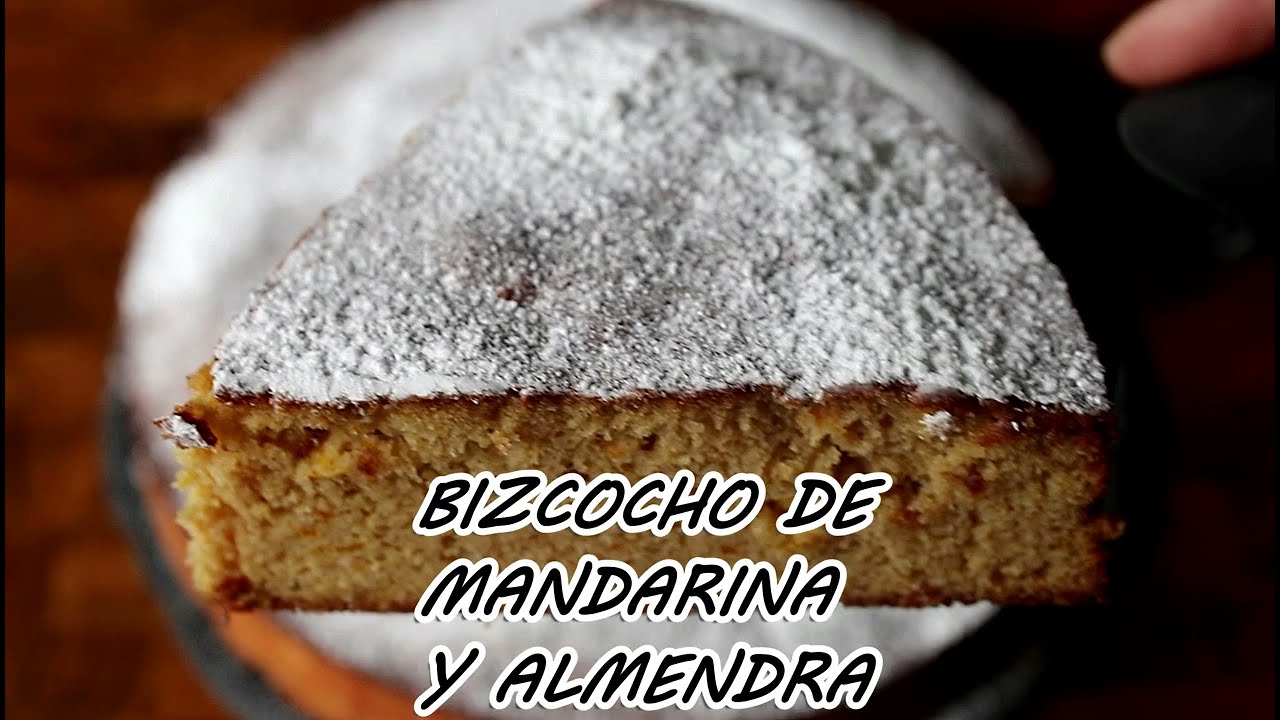 BIZCOCHO DE MANDARINA, SIN GLUTEN!!!