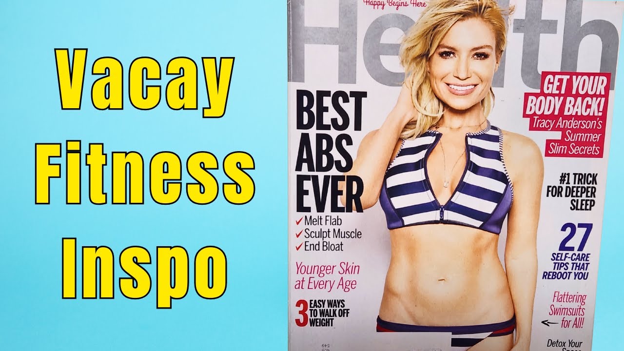 Health May 2017 Magazine Flip Through 👟 Fitness Motivation Tracy Anderson