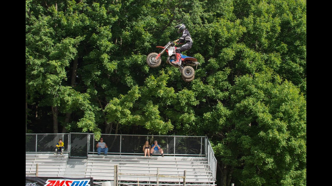 3 Wheeler bombing Sky Shot at Unadilla - 2016