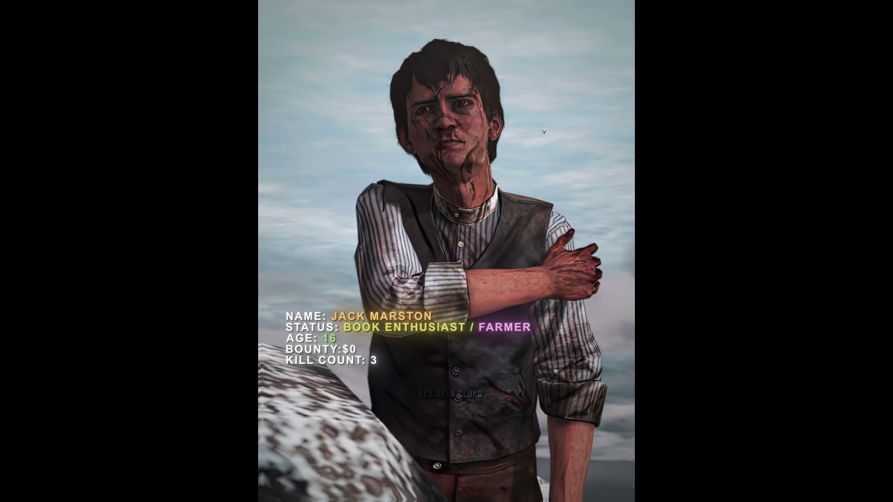 The Evolution Of Jack Marston 🔥 - #rdr2 #shorts #reddeadredmption #recommended #viral #edit
