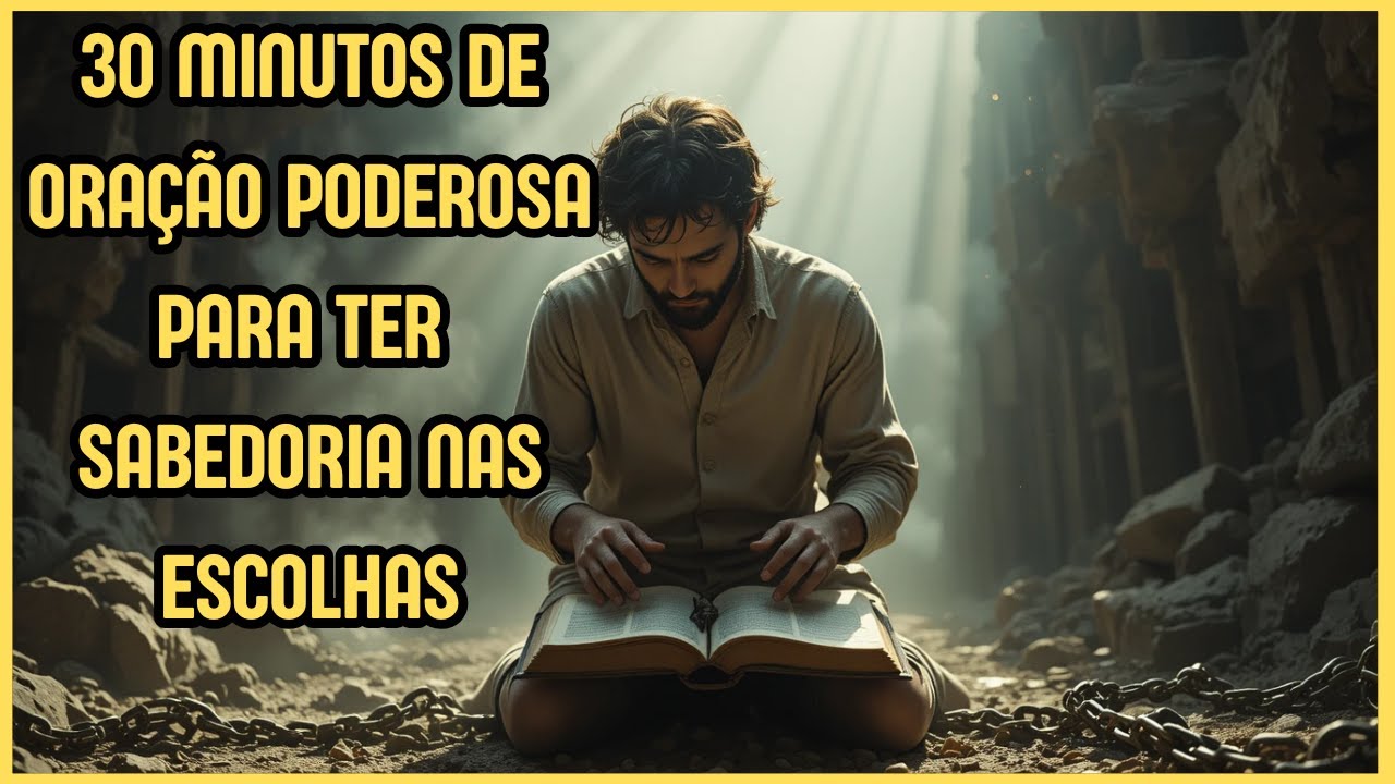 ORAÇÃO DO DIA - PODEROSA ORAÇÃO PARA TER SABEDORIA NAS ESCOLHAS