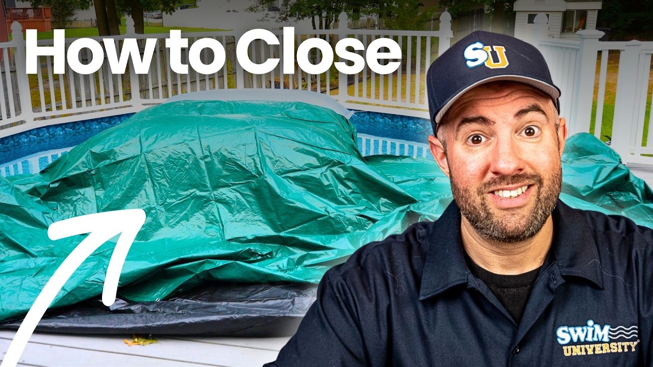 How to CLOSE an ABOVE GROUND POOL (Winterizing Step-by-Step)